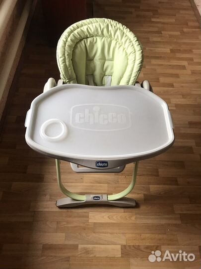 Стульчик для кормления chicco polly magic