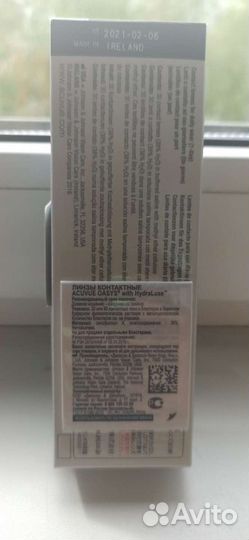 Линзы контактные acuvue oasys 1 day