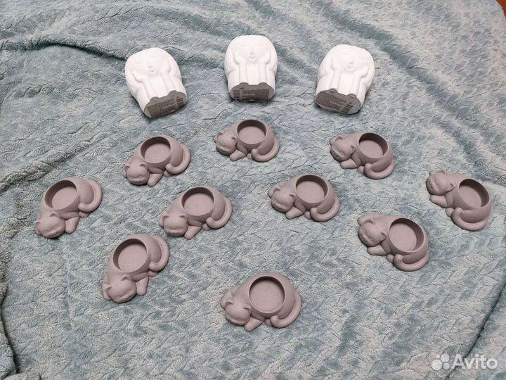 Подсвечник Дева, Котик