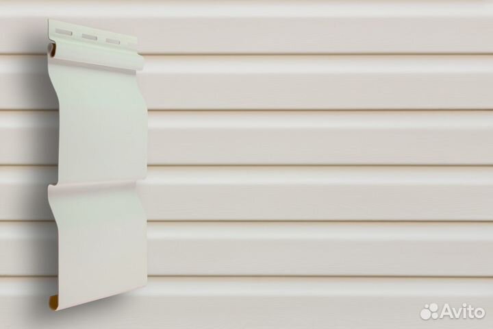 Сайдинг Корабельная Доска Grand Line D4,4 Белый