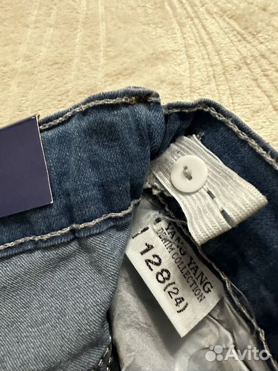 Джинсы для мальчика 128