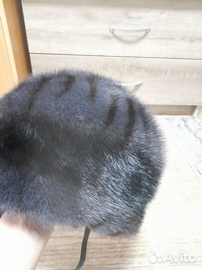 Норковая шапка новая