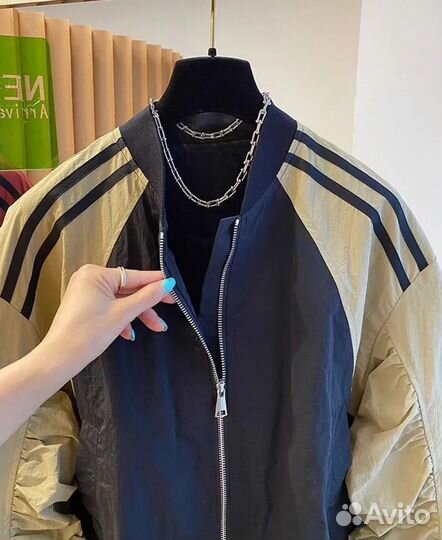 Бомбер balenciaga x adidas type