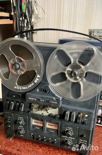 Катушечный магнитофон нота 203 1