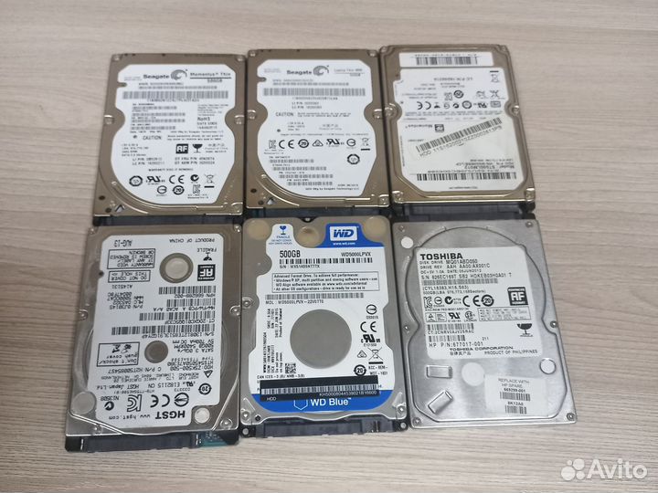 Жесткий диск SATA hdd 2.5 500gb
