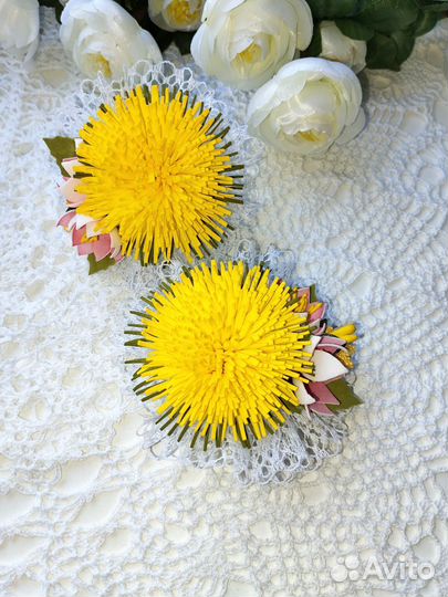 Резинки одуванчики