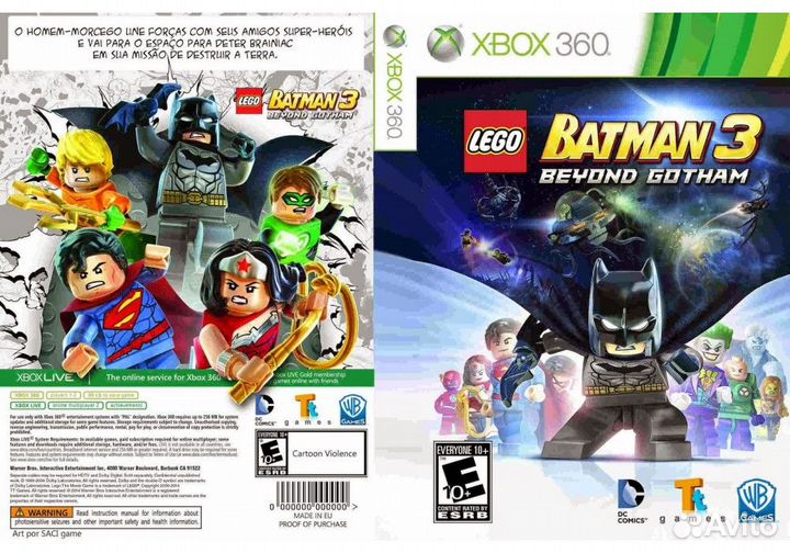Lego Batman 3: Beyond Gotham / Покидая Готэм Xbox