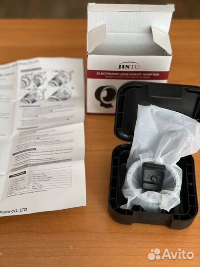 Адаптер с автофокусом jintu EF-NEX II Canon EF