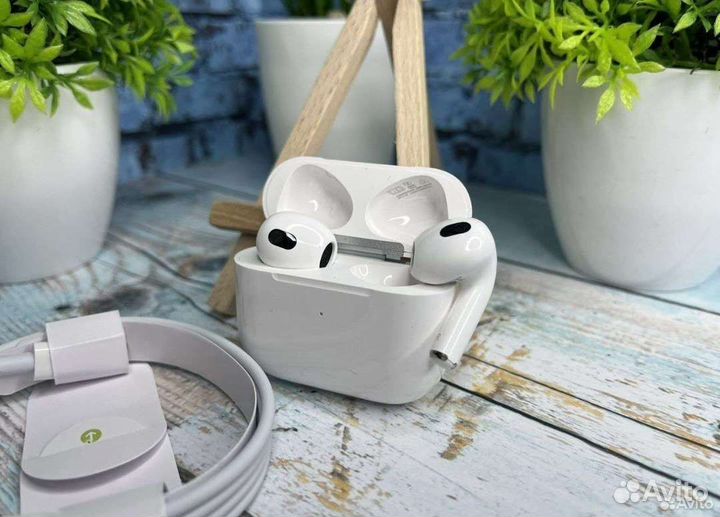 Airpods 3 премиум + чехол