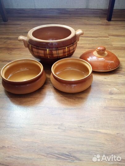 Горшок для запекания 2 литра