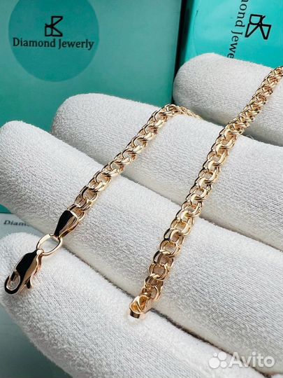 Золотой браслет бисмарк