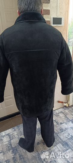 Дубленка мужская в хорошем состоянии