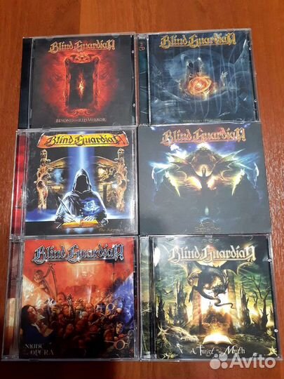 Коллекция cd группы blind guardian