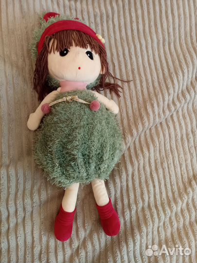 Большая Кукла, тряпичная 60 см