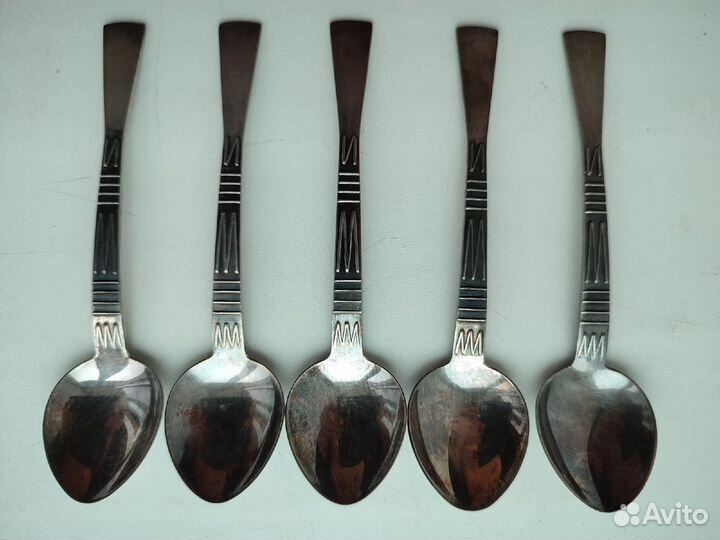 Набор чайных десертных ложек в футляре TJ 7 Met