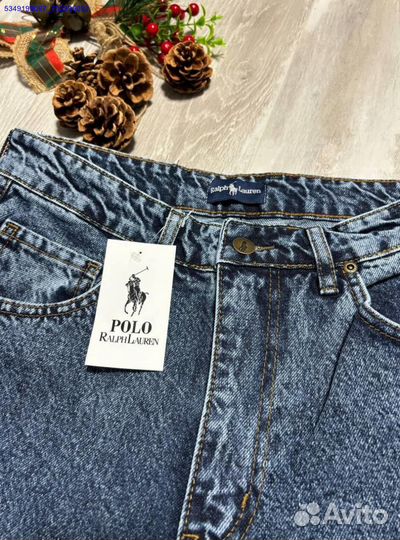 Удобные джинсы Polo Ralph Lauren с банановым шиком