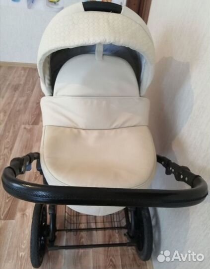 Коляска 2 в 1 эко кожа