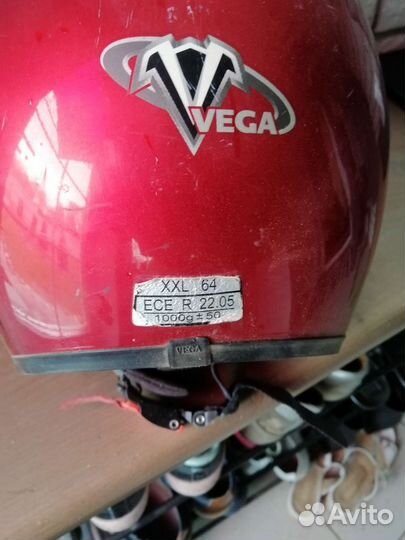 Мотошлем вега