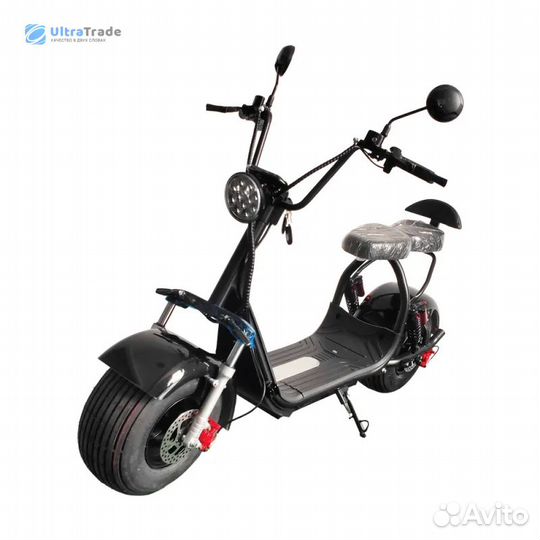 Электроскутер Citycoco Electric Scooter Black HS2