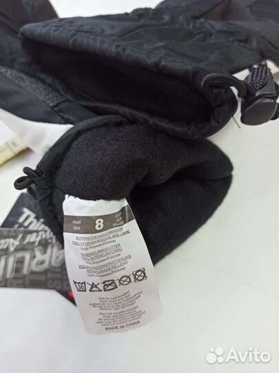 Перчатки зимние женские размер 8, новые