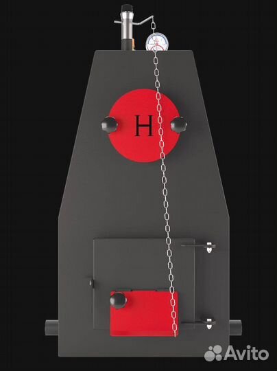 Твердотопливный котёл 50 квт