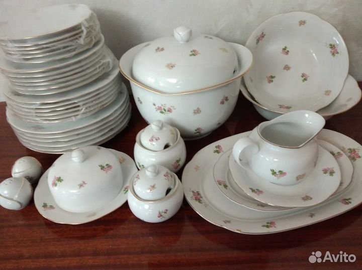 Столовый сервиз гдр новый Кольдиц Фарфор