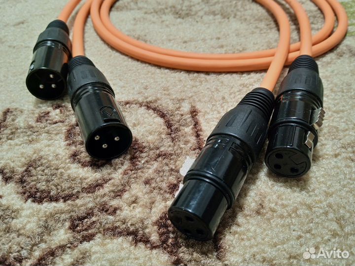 Межблочные кабели MrCable XLR-F - TRS / XLR - XLR