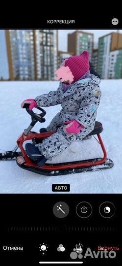 Детский снегокат