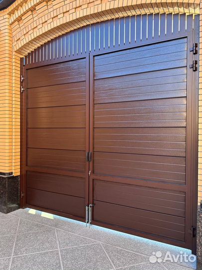 Распашные ворота 3300*2585