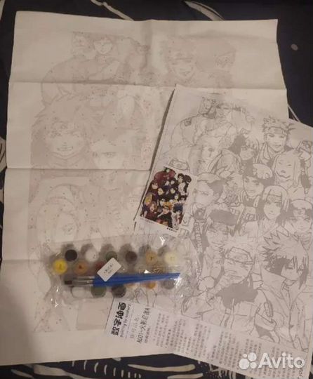 Картины по номерам аниме