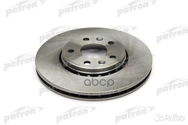 Диск тормозной вентилир. PBD1945 patron