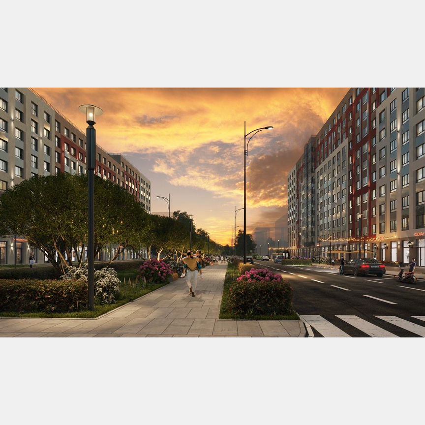 3-к. квартира, 78,2 м², 2/8 эт.