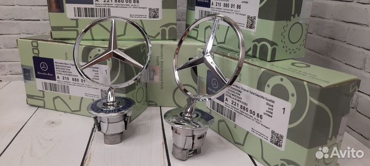 Значок эмблема звезда на капот мерседес