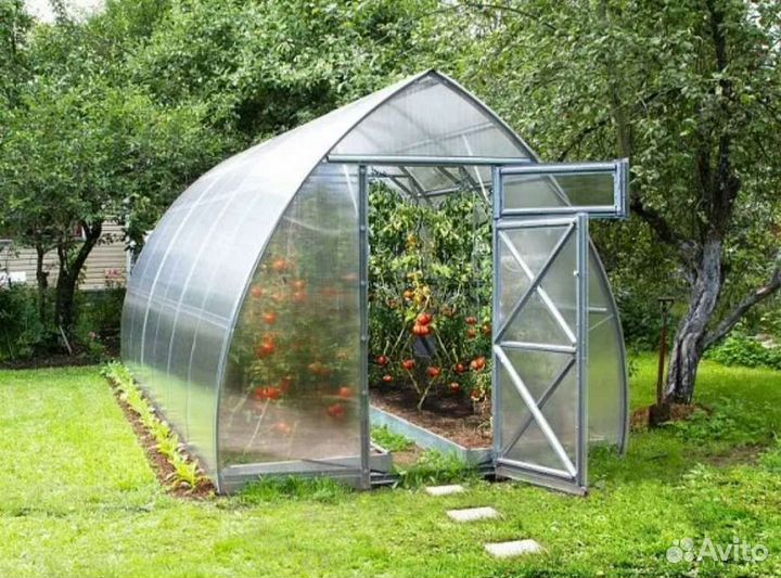 Теплица поликарбонат деревянные