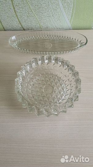 Конфетницы стекло СССР