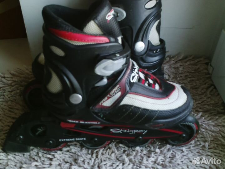 Ролики детские 34-37 разм. регулируется