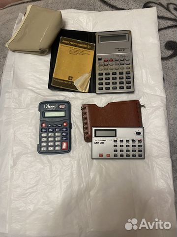 Калькуляторы электроника мк-51