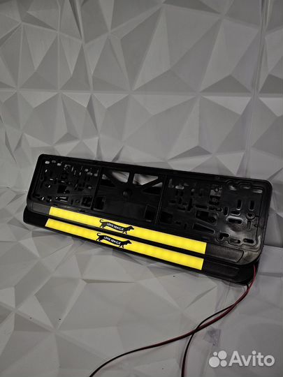 Рамка номера с подсветкой лед