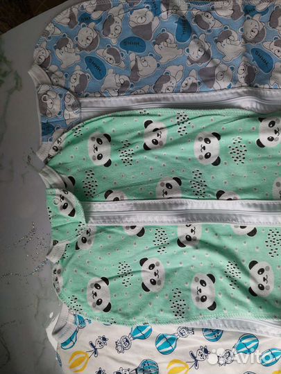 Пеленка кокон на молнии для новорожденных