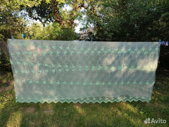 Тюль б/у