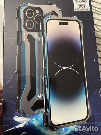 Чехол на iPhone 12 pro металлический