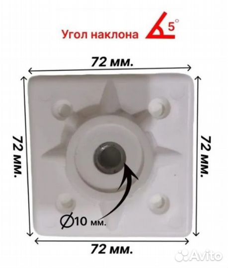 Крепления для ножек