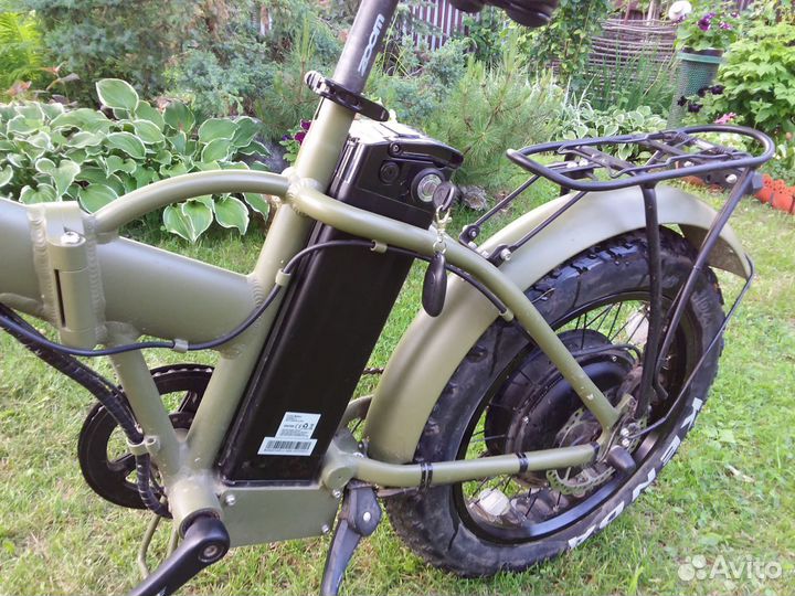 Электро фэтбайк медведь fold 1000