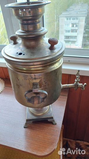 Тульский самовар на дровах