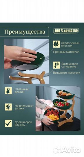 Фруктовница этажерка