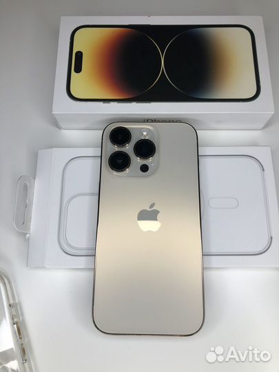 Смартфон Apple iPhone 14 Pro 128GB eSim Gold