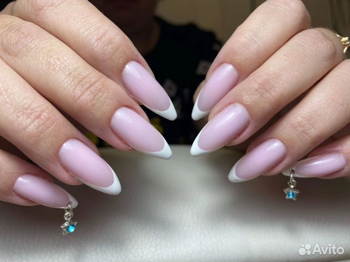 Наращивание ногтей, маникюр, педикюр