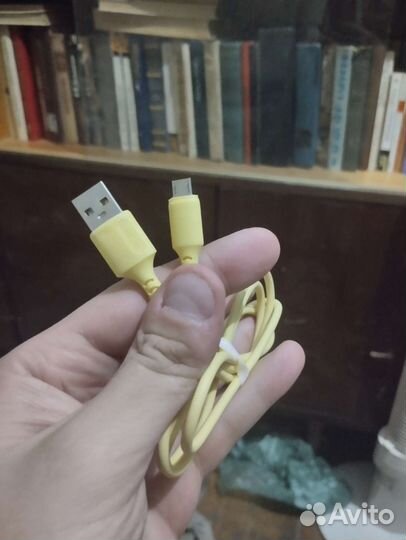 Кабель Micro USB RED line Жёлтый 1 м