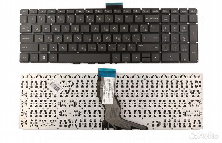 Клавиатура HP Pavilion 15-au102ur черная