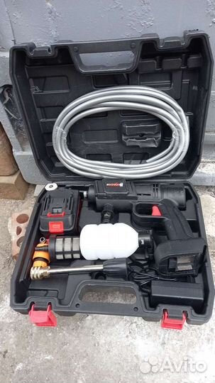 Аккумуляторная автомойка,мойка портативная